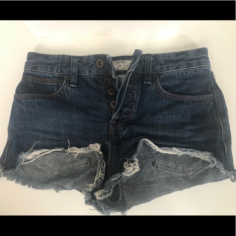 Free People Denim Shorts
